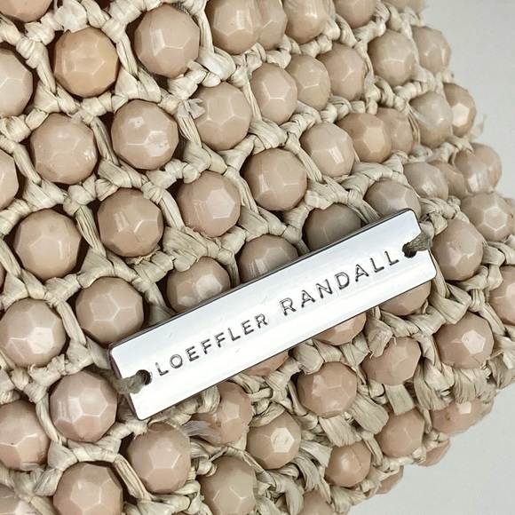 LOEFFLER RANDALL Mina Mini Beaded Tote Bag - $295. - Picture 12 of 16